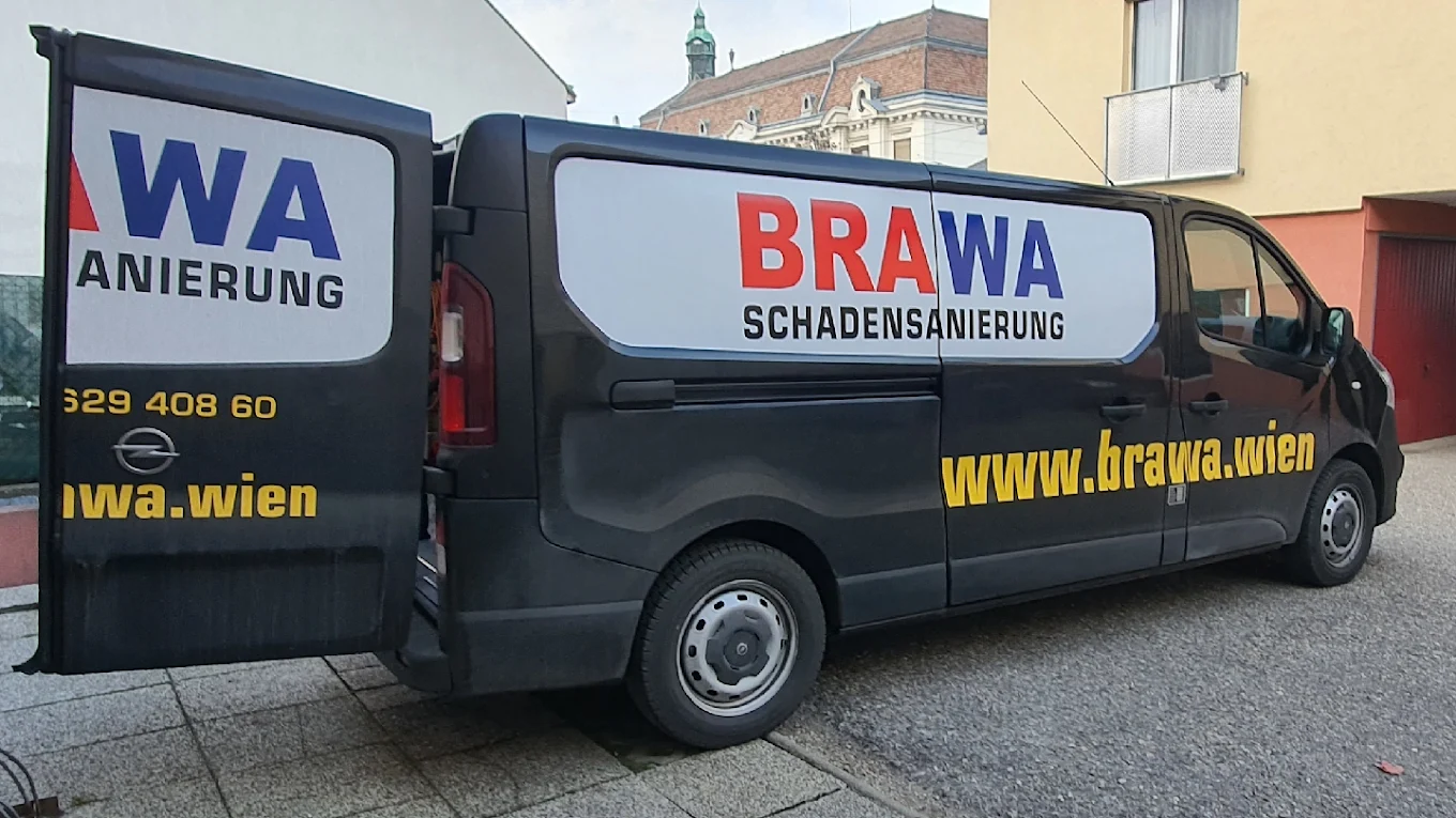 BRAWAS Einsatzfahrzeug – Schadensanierung vor Ort