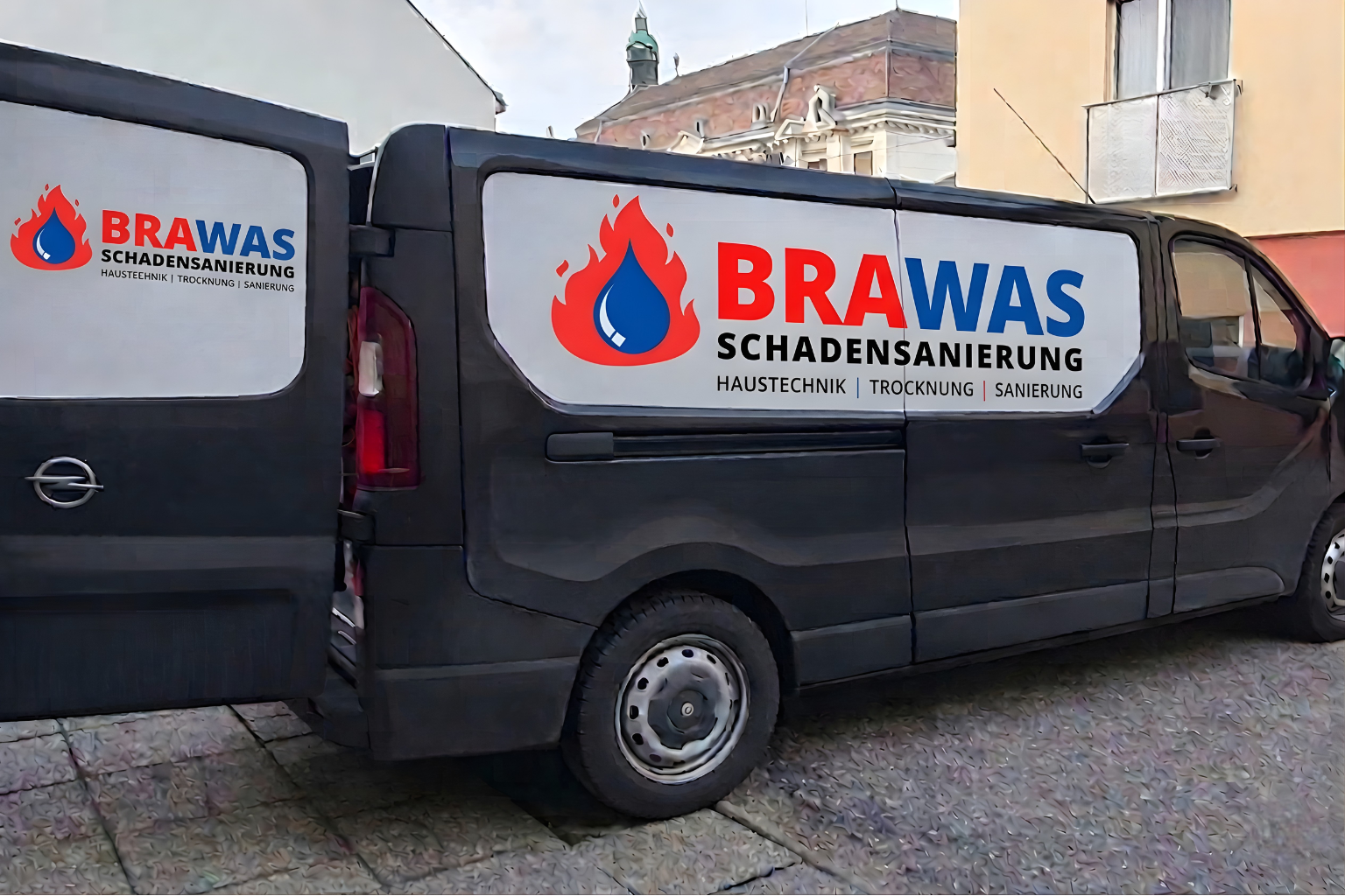 BRAWAS Einsatzfahrzeug – Schadensanierung vor Ort